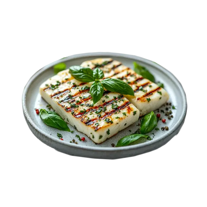 grilled halloumi
