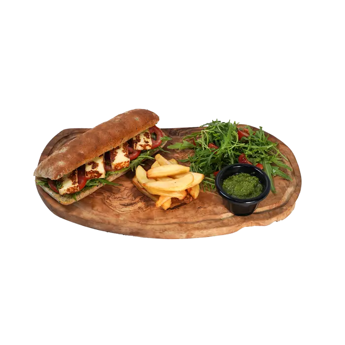 Halloumi Pesto Sandwich